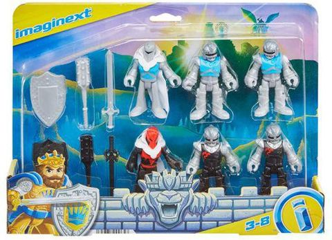 Fisher Price Imaginext-Multipack Fighting Knights Figures (HCG46)  / Heroes   